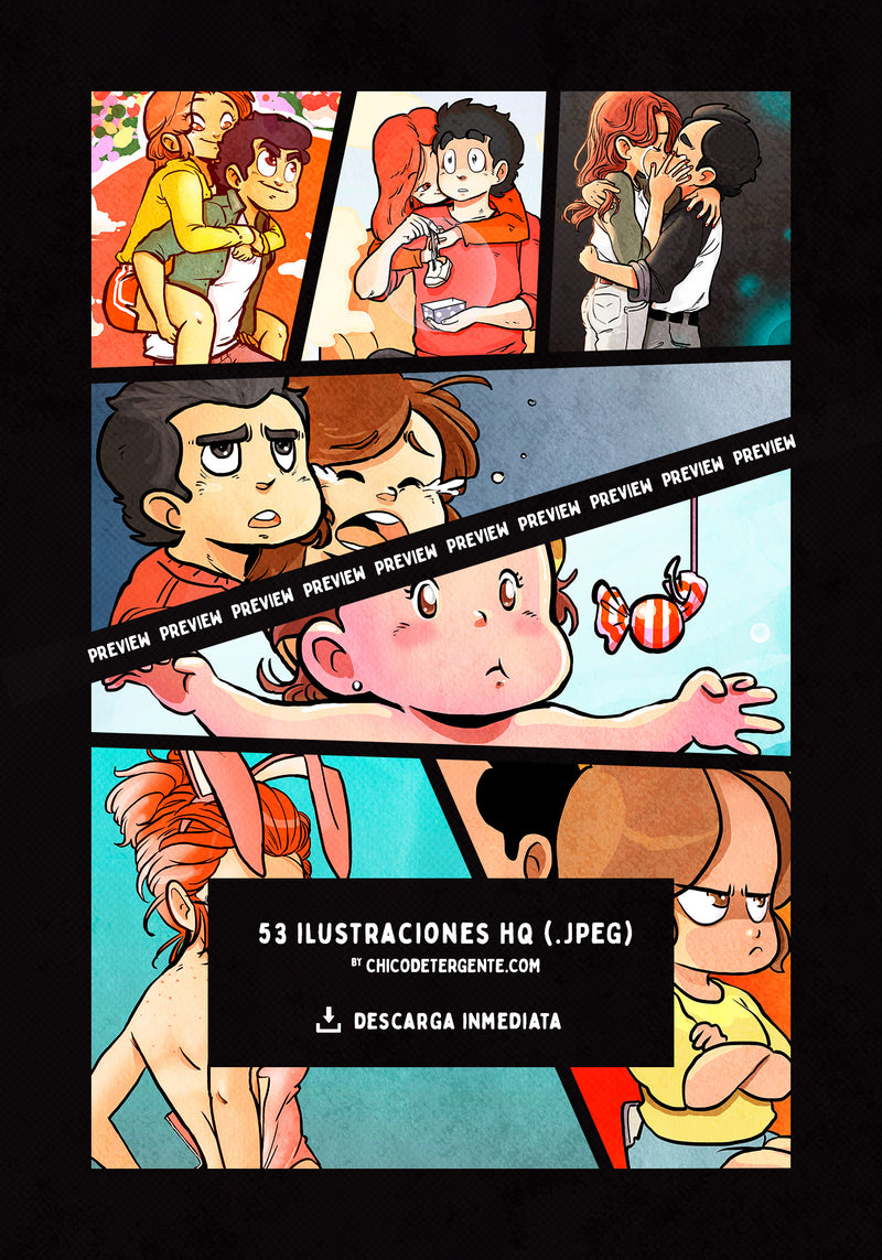 💾 Las 50 mejores imágenes de ECHD - Pack digital